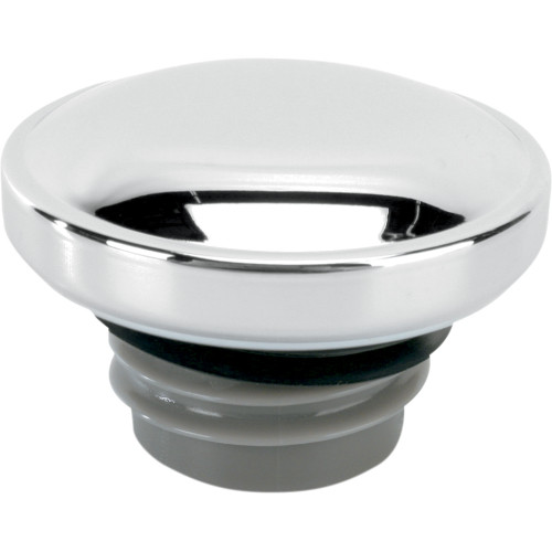 Drag Specialties Screw-In Gas Cap - Non-Vented - Chrome