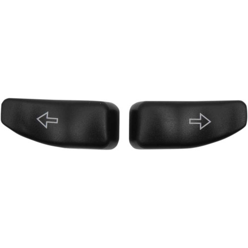 DRAG SPECIALTIES 2106-0366 Drag Specialties Turn Signal Switch Extension Caps - Black