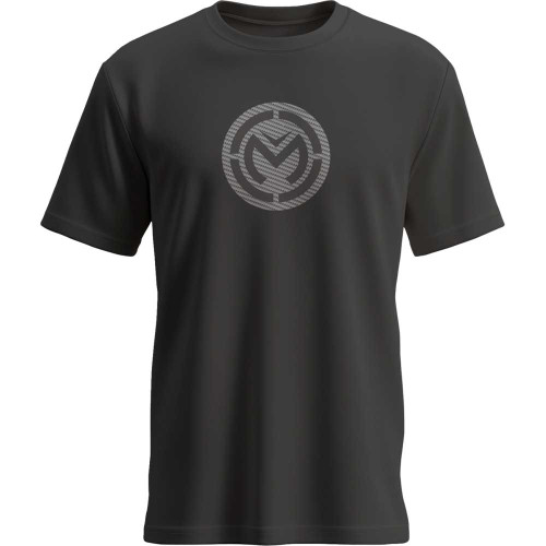 MOOSE RACING 303024445 Carbonizer T-Shirt - Black - Small 3030-24445