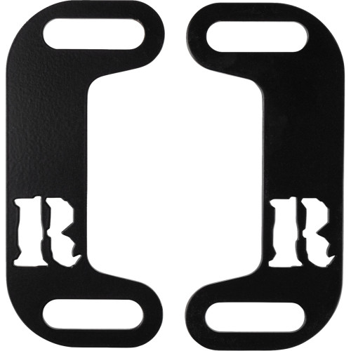 Centering Muffler Brackets - Gloss Black Rr-Mcb