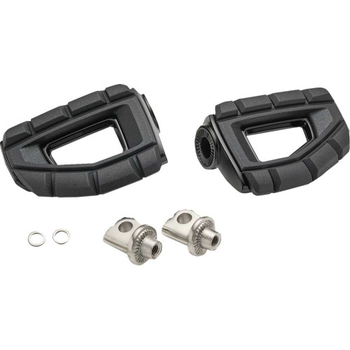 CIRO 61620 Chicane Footrests - Black 61620