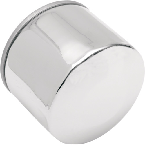 Drag Specialties Magnetic Ring Oil Filter - Chrome - 2-1/4"