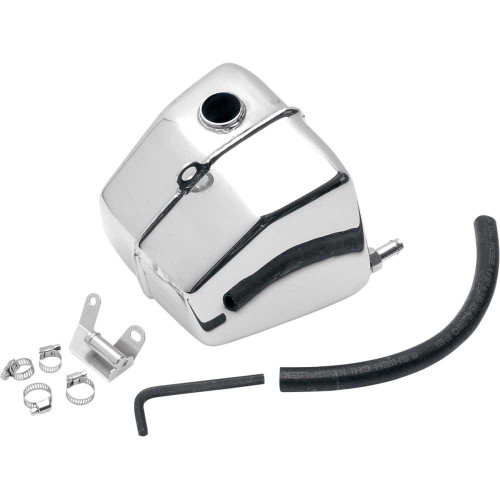 DRAG SPECIALTIES 0710-0003 Drag Specialties Oil Tank - Chrome - Fxr