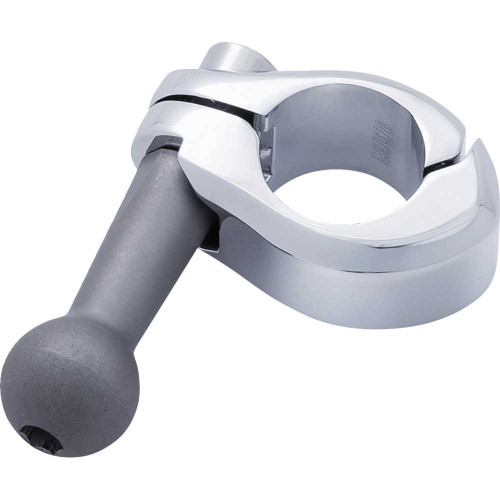 CIRO 50148 Ciro Aluminum Clamp Kit - Ball Mount - 3/4" Handlebars - Chrome 50148