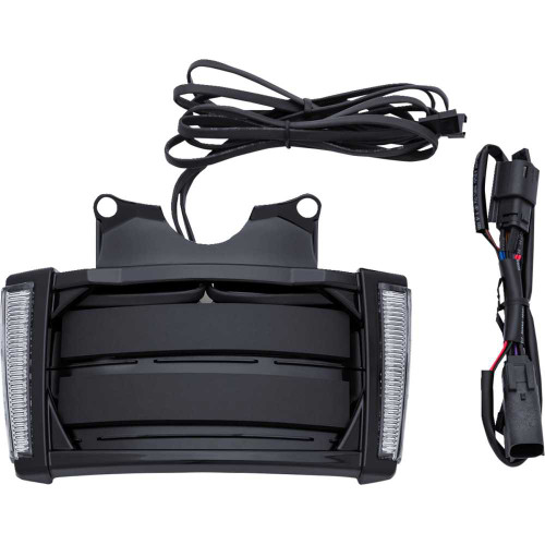 CIRO 40303 Ciro License Plate Frame - Black - Smoke 40303