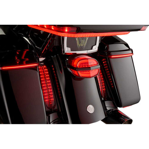 CIRO 40901 Ciro Taillight - Red Lens - Without License Plate Light 40901