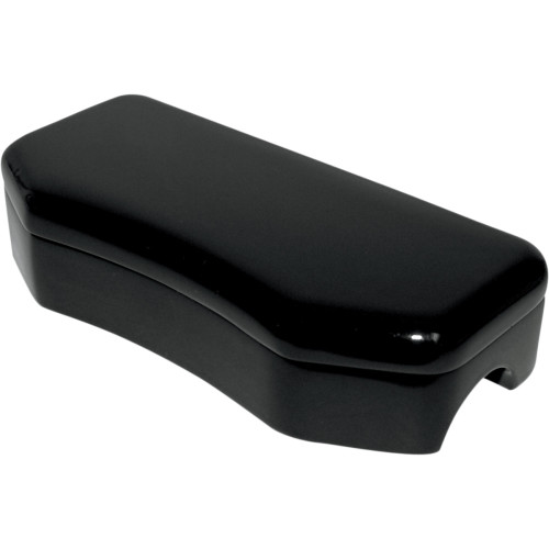 Drag Specialties Handlebar Clamp - Buffalo - Smooth - Hidden - Black