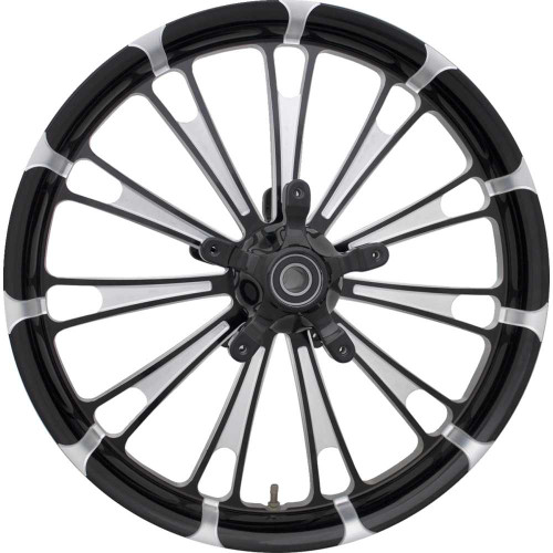 COASTAL MOTO FUL233BCABST Coastal Moto Wheel - Fuel - Front - Dual Disc/With Abs - Black Cut - 23X3.75 - Fl Ful-233-Bc-Abst