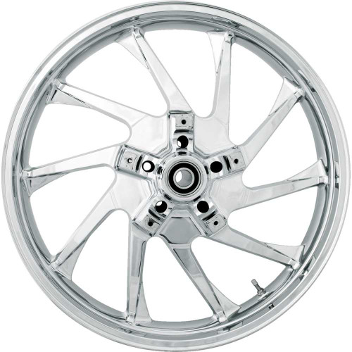 COASTAL MOTO 3DHUR213CHABST Coastal Moto Wheel - Hurricane 3D - Front - Dual Disc/With Abs - Chrome - 21X3.5 3D-Hur213Chabst