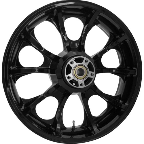COASTAL MOTO 3DLGO185SBABST Coastal Moto Wheel - Largo 3D - Rear - Single Disc/With Abs - Black 3D-Lgo185Sb-Abst