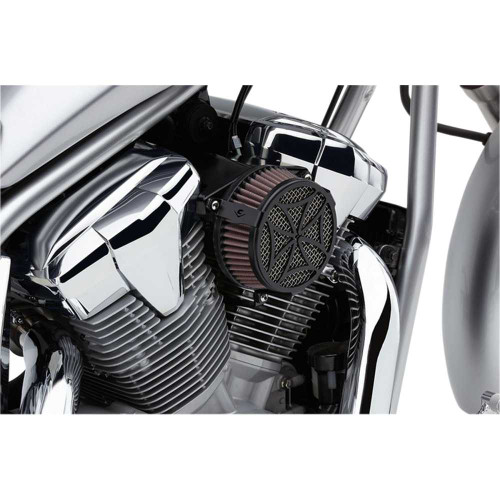 COBRA 06026702BSB Cobra Air Cleaner Kit - Black 06-0267-02B-Sb
