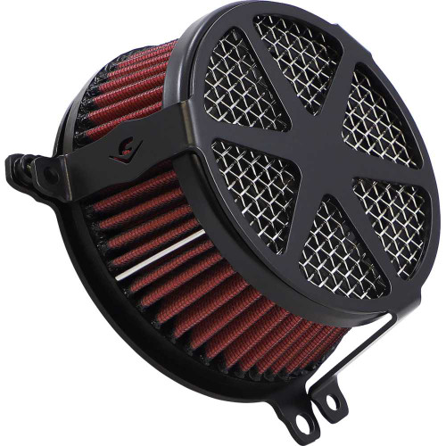 COBRA 06026704BSB Cobra Air Cleaner Kit - Black 06-0267-04B-Sb