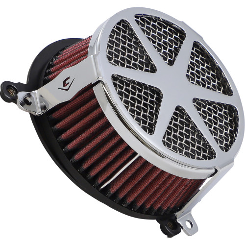 Cobra Air Cleaner Kit - Chrome 606-0104-04-Sb Cobra Air Cleaner Kit - Chrome 606-0104-04-Sb