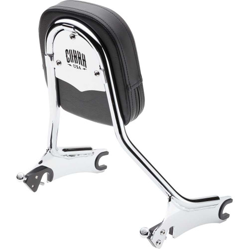 COBRA 5022005 Cobra Backrest - Tall - Chrome - Chieftain 502-2005