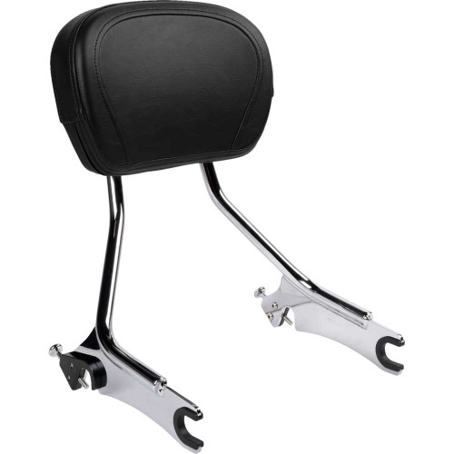 COBRA 5022000 Cobra Detachable Backrest - Chrome - Chieftain 502-2000