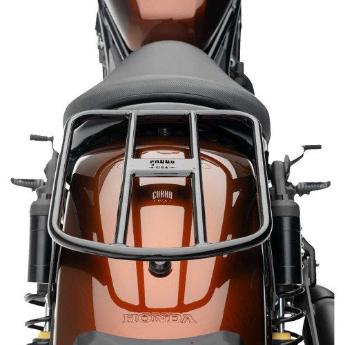COBRA 024109B Cobra Solo Luggage Rack - Tube - Black - Rebel 1100 02-4109B