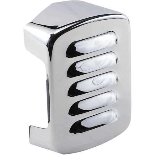 DRAG SPECIALTIES DS-376610 Drag Specialties Louvered Coil Cover - Chrome - Harley Davidson