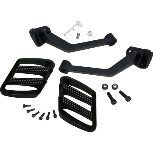 Combat Boards - Passenger - Black W/ Contrast Cut - Ryker '19-'24 41-428