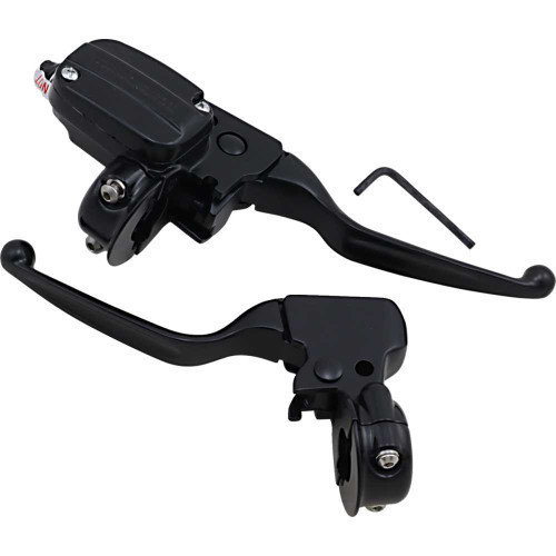 DRAG SPECIALTIES 0610-2151 Drag Specialties Handlebar Controls - '99 - '06 Flt/Flht - Black