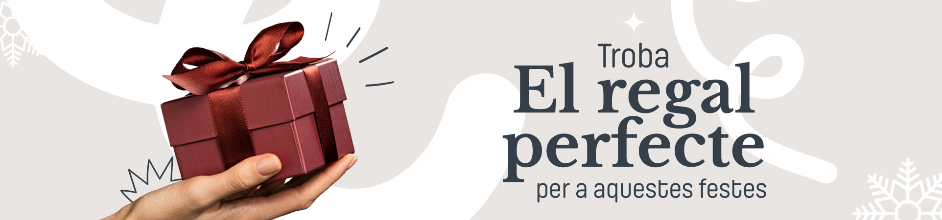 Encara no saps què regalar aquestes festes? T'ajudem!