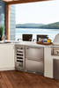 Perlick 15" Signature Series Outdoor Wine Reserve with Stainless Steel Glass Door - HP15WO-4-3