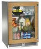 Perlick 24" Signature Series Outdoor Refrigerator with Panel Ready Glass Door - HP24RO-4-4