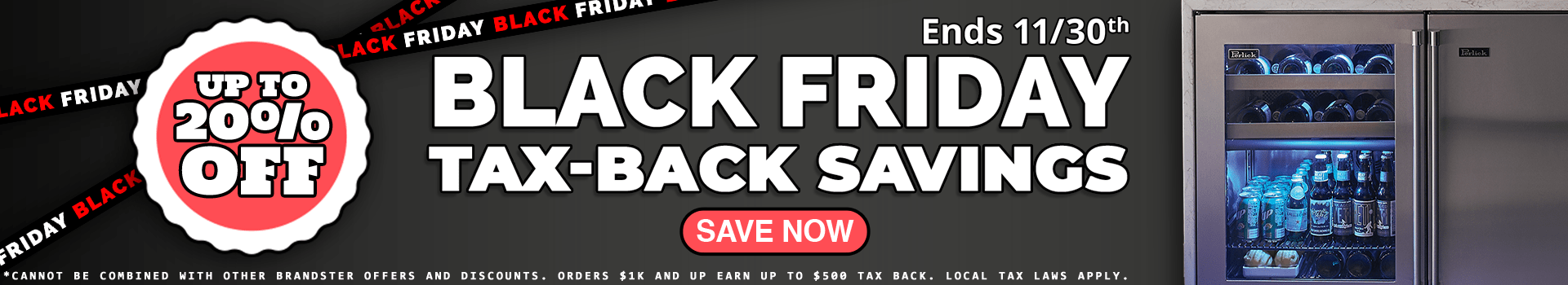 Black Friday Tax Back Sale