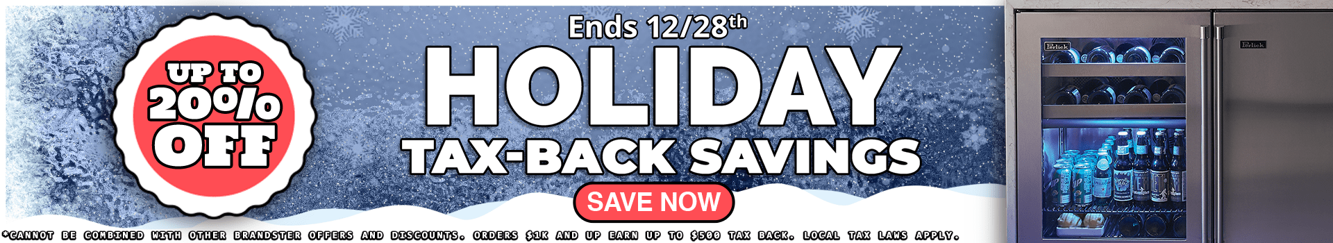 Holiday Tax Back Sale