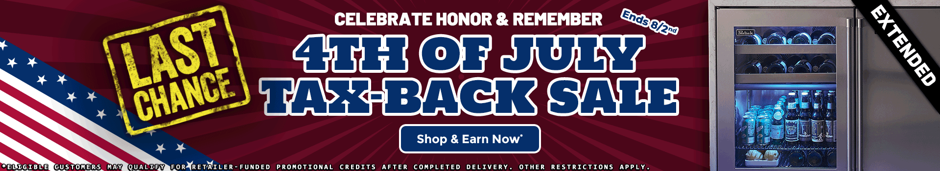 4th of July Tax Back Sale