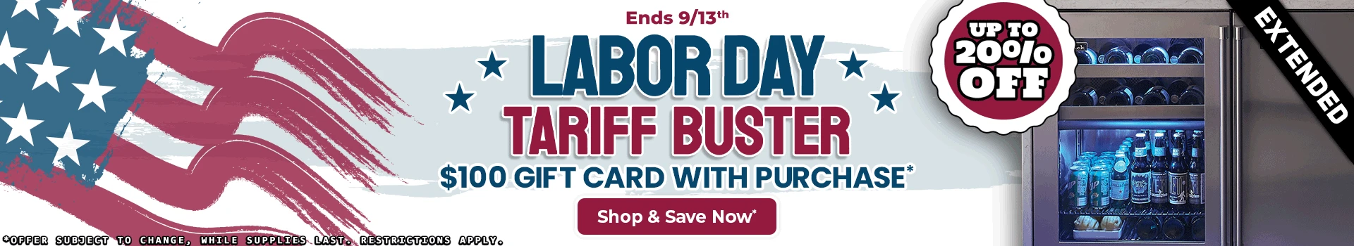 Labor Day Tariff Buster