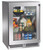 Perlick 24" Signature Series 18" Shallow Depth Outdoor Marine Grade Refrigerator with Stainless Steel Glass Door - HH24RM-4-3