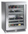 Perlick 24" Signature Series Indoor Dual Zone Wine Reserve with Stainless Steel Glass Door - HP24DS-4-3