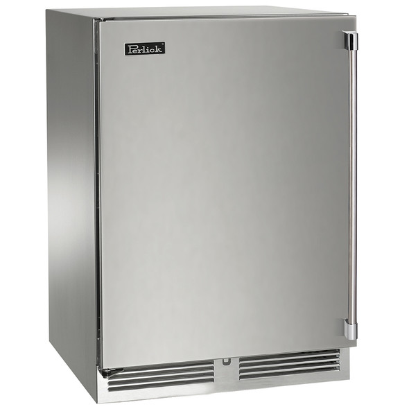 Perlick 24" Signature Series Outdoor Beverage Center with Stainless Steel Solid Door - HP24BO-4-1