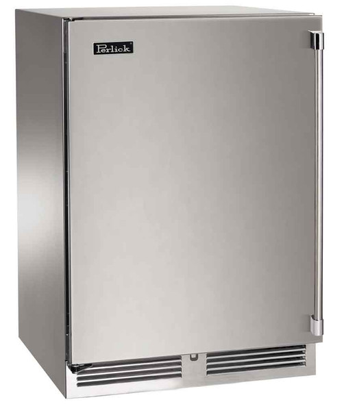 Perlick 24" ADA Compliant Series Indoor Freezer with Stainless Steel Solid Door - HA24FB-4-1