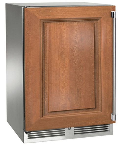 Perlick 24" Signature Series Indoor Dual Zone Refrigerator/Wine Reserve with Panel Ready Solid Door - HP24CS-4-2