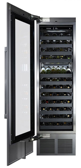 Perlick 24" Built-In Column Wine Reserve with Single Zone Panel Ready Glass Door - CR24W-1-4