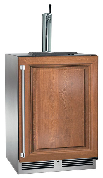 Perlick 24" Signature Series Indoor Beverage Dispenser with Panel Ready Solid Door Single Tap - HP24TS-4-2-1