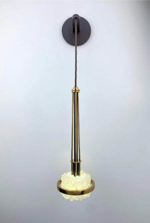 Quartz Hanging Sconce