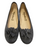 Grey Leather Ballerinas