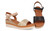 Wedge leather sandals Beije