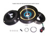 Dodge Challenger, 2008 - 2010, 6.1 Liter, AC Compressor Complete CLUTCH (Read Details) Made by Maxsam Clutches in the USA