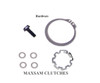 RAM 1500, 2011 - 2013, 3.7, 4.7 Liter, AC Compressor Complete CLUTCH (Read Details) Made by Maxsam Clutches in the USA