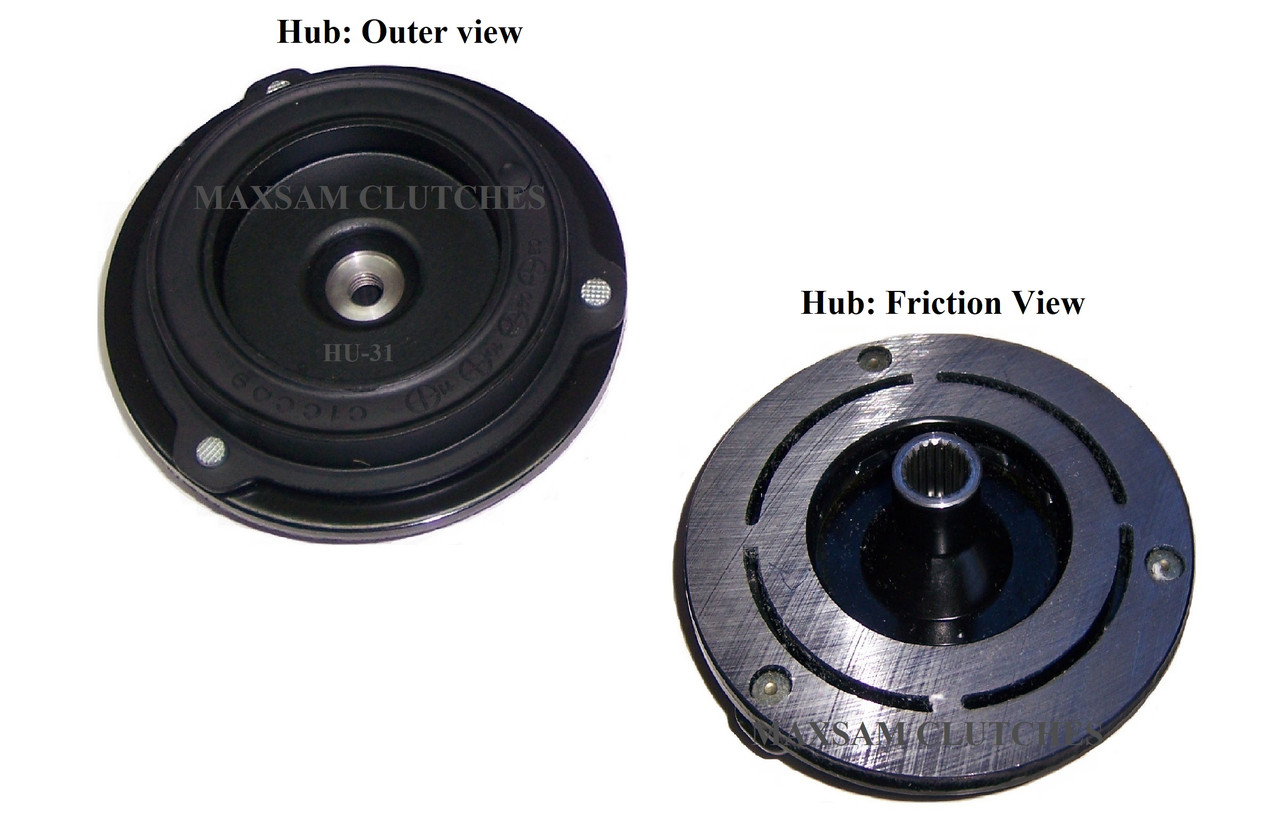 Saturn Outlook 2007 - 2010 3.6 Liter AC Compressor Complete CLUTCH (Read Details) Made by Maxsam Clutches in the USA