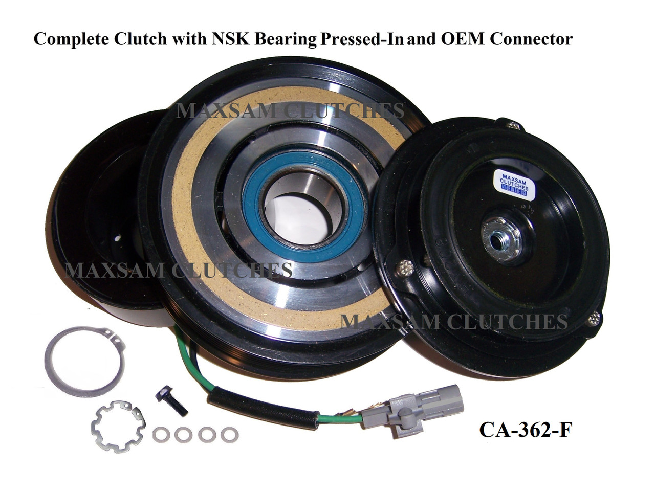 Lexus LX470 1998 - 2007 4.7 Liter AC Compressor Complete CLUTCH (Read Details) Made by Maxsam Clutches in the USA