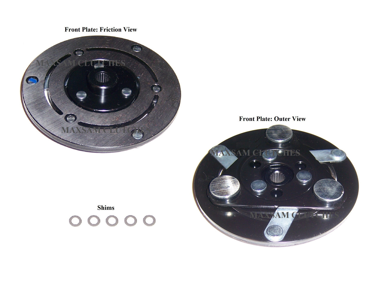 Acura CSX 2010 - 2011 2.0 Liter AC Compressor Complete CLUTCH. (Read Details) Made by Maxsam Clutches in the USA