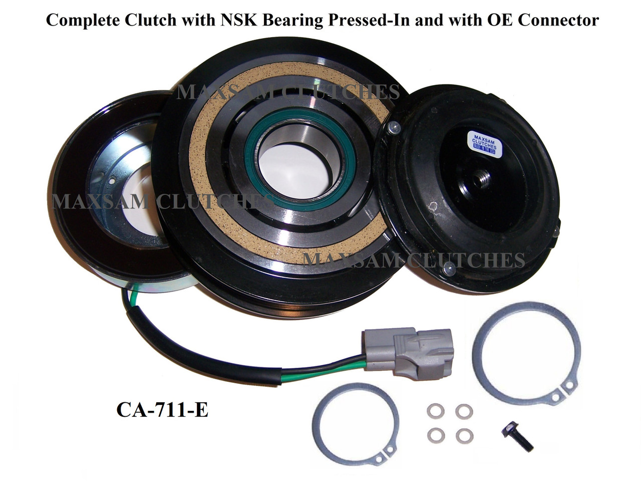 RAM 1500 Classic 2019 - 2024 3.6, 5.7, Liter AC Compressor Complete CLUTCH (Read Details) Made by Maxsam Clutches in the USA