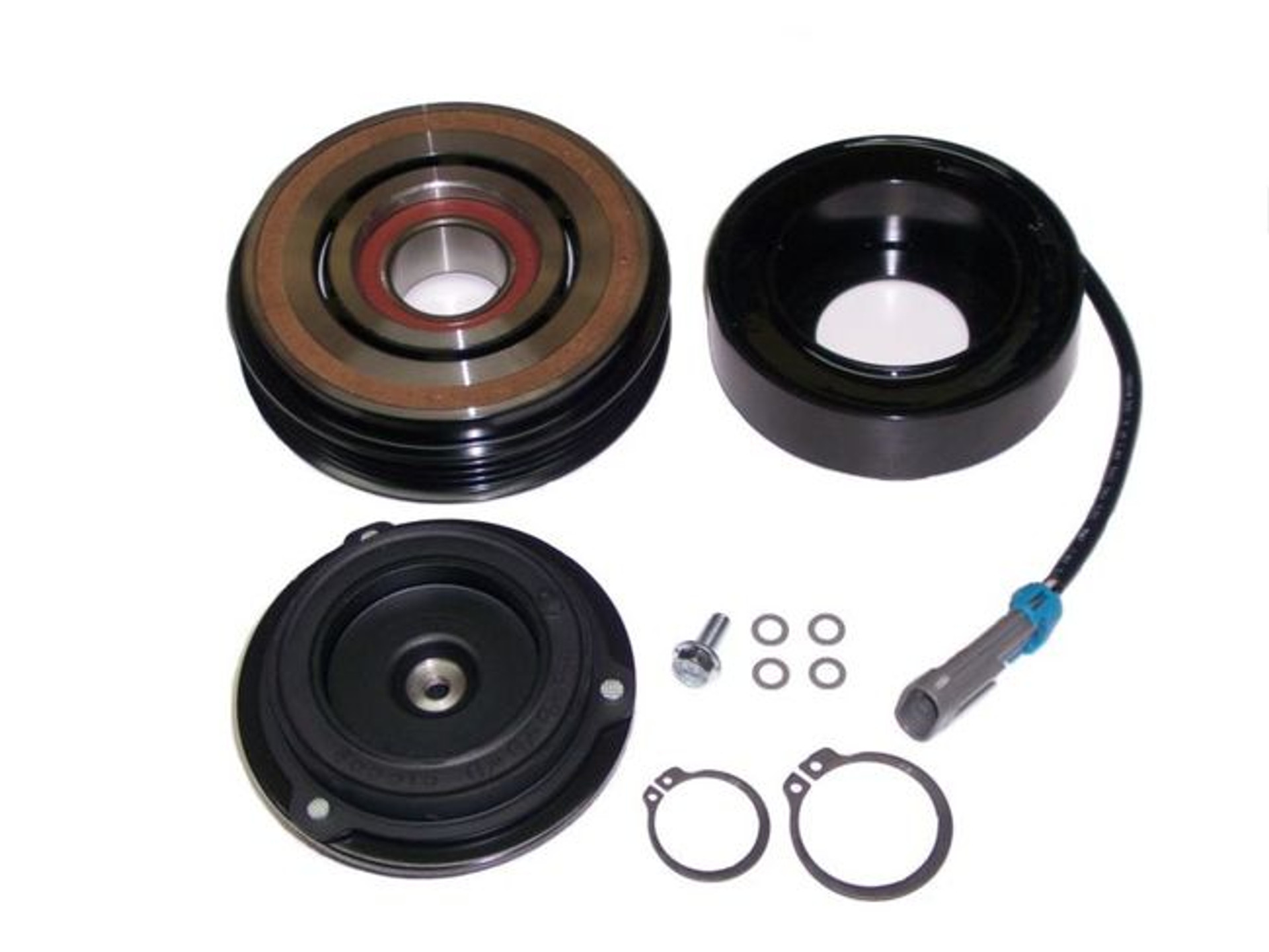 Chevy SILVERADO 3500 AC Compressor CLUTCH ASSEMBLY 2000 2001 2002 2003