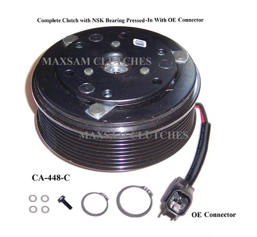 Ford F-450 2011 - 2016 6.7 Liter Diesel Super Duty AC Compressor Complete CLUTCH (Read Details) Made by Maxsam Clutches in the USA