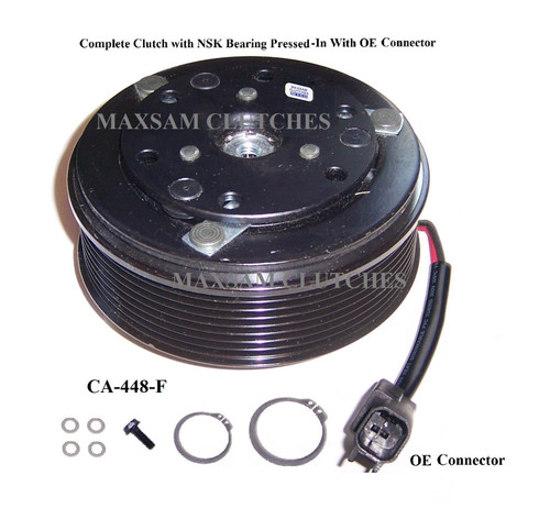 Ford F-750 Super Duty 6.7 Liter Diesel 2016 - 2021 AC Compressor COMPLETE CLUTCH (Read Details) Made by Maxsam Clutches in the USA