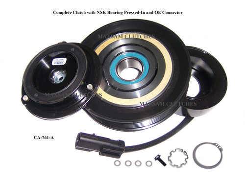 Dodge / RAM Dakota  2008 - 2011, 3.7, 4.7 Liter, AC Compressor Complete CLUTCH (Read Details) Made by Maxsam Clutches in the USA